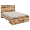 Velrosa Mountain Ash Timber Bed with End Drawers, King