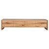 Velrosa Mountain Ash Timber 4 Door TV Unit, 210cm