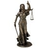 Veronese Cold Cast Bronze Coated Figurine, La Justicia, Medium