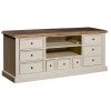 Cornwall Reclaimed Timber 9 Drawer TV Unit, 160cm