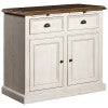 Cornwall Reclaimed Timber 2 Door 2 Drawer Buffet Table, 100cm