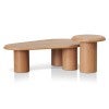 Grenaa Wooden Nested Coffee & Side Table Set, 100/43cm, Natural