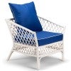 White / Pacific Blue