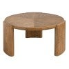 Orbita Wooden Round Coffee Table, 81cm