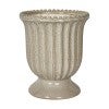 Lexi Ceramic Urn, Small, Brown 