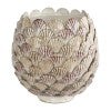 Vaselle Ceramic Cockle Shell Vase, Large