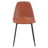 Tan Leatherette / Black