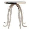 Eloria Octopus Tentacles Metal Round Side Table