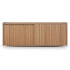 Kitayama Wooden Sliding Door Sideboard, 200cm, Natural