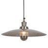 Henry Brass Pendant Light, Antique Silver