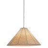 Moon Lantern Mulberry Paper Pendant Light, White