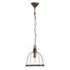 Clear / Antique Brass