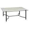Society Home Penn Marble & Metal Coffee Table, 115cm