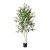 Forestia Potted Artificial Birch Tree, 210cm