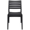 Siesta Ares Commercial Grade Indoor / Outdoor Dining Chair, Black