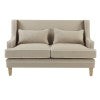 Beige with White Piping