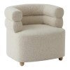 Hurst Boucle Fabric Armchair