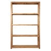 Carfu New Zealand Pine Timber Display Shelf, Large, Natural