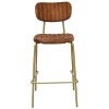 Tan Fabric / Brass