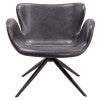 Black Faux Leather