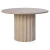 Amalfi Wyatt Mango Wood Round Dining Table, 120cm
