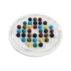 Archaia Marble Peg Solitaire Game Set