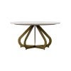 White / Brass
