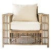 Westeros Rattan Armchair, Antique Honey