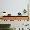 Travertine / Oak