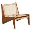 Rextonel Rattan & Timber Lounge Chair, Natural