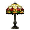 Rena Tiffany Stained Glass Table Lamp, Small