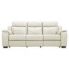 Lintex Leather Electric Recliner Sofa, 3 Seater, Beige