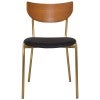 Light Oak / Black / Brass