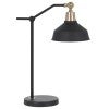 Black / Antique Brass