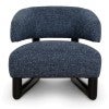 Merin Fabric & Timber Lounge Chair