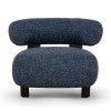 Lunebrook Fabric Lounge Chair, Oxford Blue