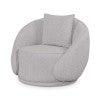 Ash Grey Boucle Fabric