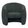 Green Boucle Fabric