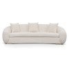 Tonnby Boucle Fabirc Sofa, 3 Seater, Ivory
