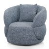 Hostine Fabric Armchair, Moss Blue