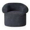 Moss Navy Fabric