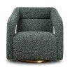 Green Boucle Fabric