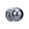 Odessa IP44 Dimmable LED Wall Light, Ripple Glass Shade, 4000K, Large, Smoky / Chrome