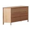 Wexford Ash Timber 6 Drawer Dresser
