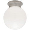 White / Satin Nickel