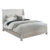 Aurelia Handcrafted Mindy Wood Sleigh Bed, Queen