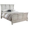 Aurelia Handcrafted Mindy Wood Bed, King
