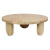 Talo Timber Round Coffee Table, 100cm