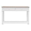 White / Weathered Oak