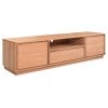 Ashforde Messmate Timber 2 Door 1 Drawer TV Unit, 200cm